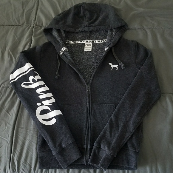 PINK Victoria's Secret Tops - PINK Full Zip Hoodie